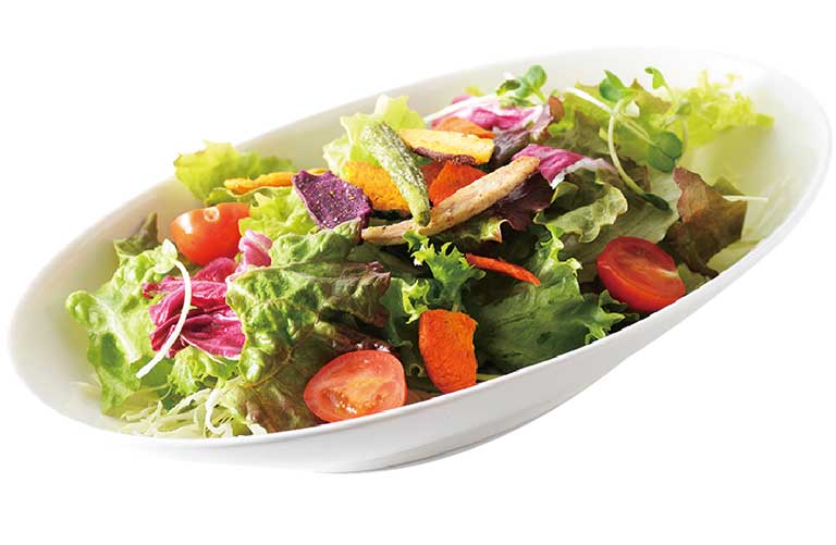選べるドレッシングのグリーンサラダ 南吉成店 炭火焼ブルスタ Blusta
